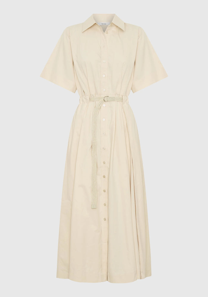 Morrison - Ingrid Shirt Dress Chalk