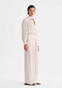 Morrison - Lena V-Neck Top Nougat