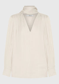 Morrison - Lena V-Neck Top Nougat