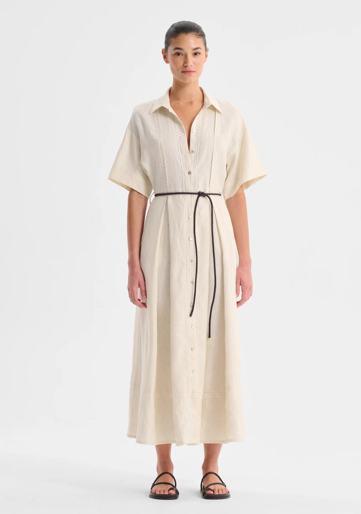 Morrison Maisey Linen Shirt Dress