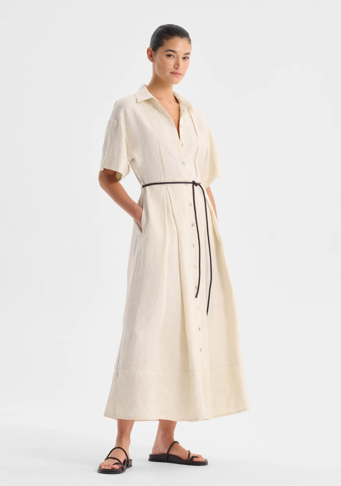 Morrison Maisey Linen Shirt Dress