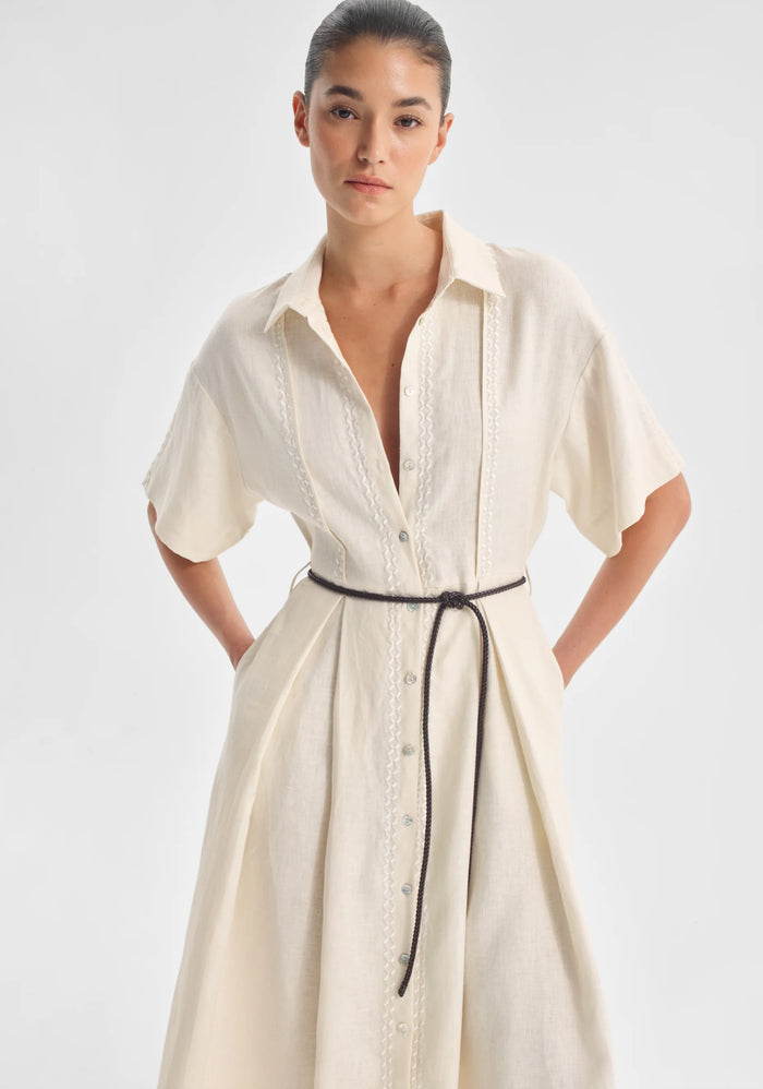 Morrison Maisey Linen Shirt Dress
