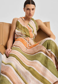 Morrison - Ronni Linen Halter Dress - Print