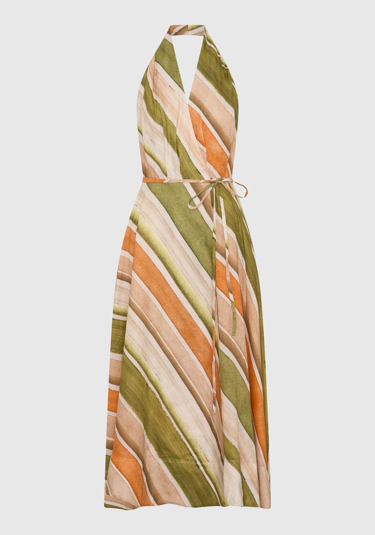 Morrison - Ronni Linen Halter Dress - Print