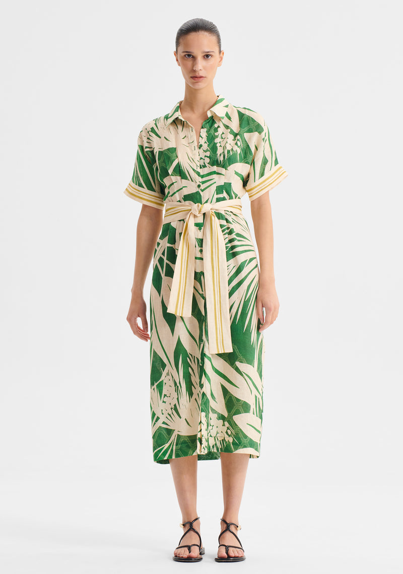 Morrison - Sorrento Linen Shirt Dress