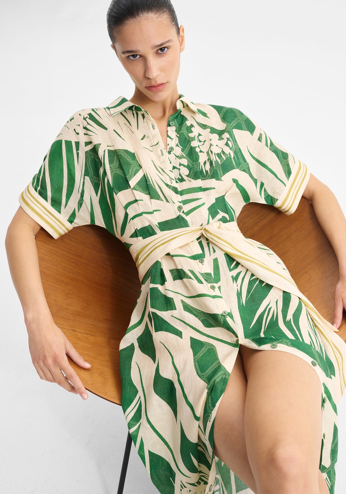 Morrison - Sorrento Linen Shirt Dress