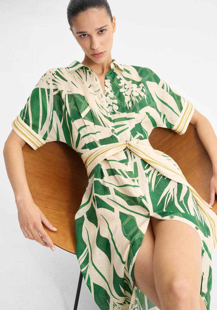 Morrison - Sorrento Linen Shirt Dress