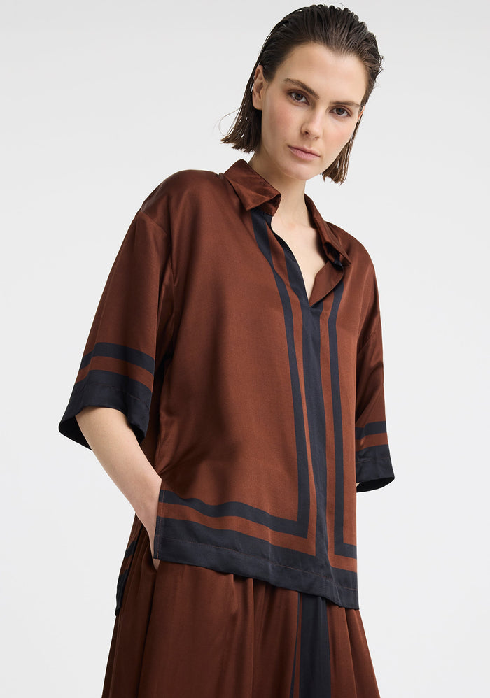 Morrison Audrina S/S Shirt in Print