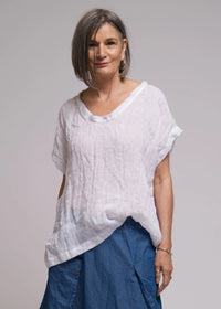 Muse - Imogen Gauze Linen Top