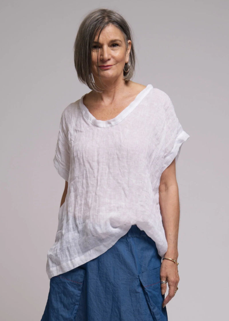 Muse - Imogen Gauze Linen Top