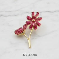 Floral Brooches