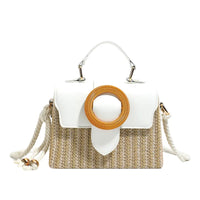 Mini Straw Box Handbag