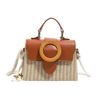 Mini Straw Box Handbag
