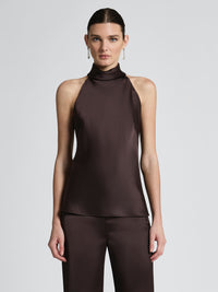Moss & Spy - Nicola Top - Chocolate