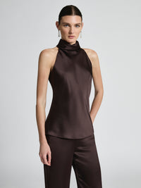Moss & Spy - Nicola Top - Chocolate