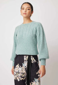 Kasbah Wool Knit in Sama Blue