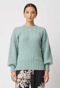 Kasbah Wool Knit in Sama Blue