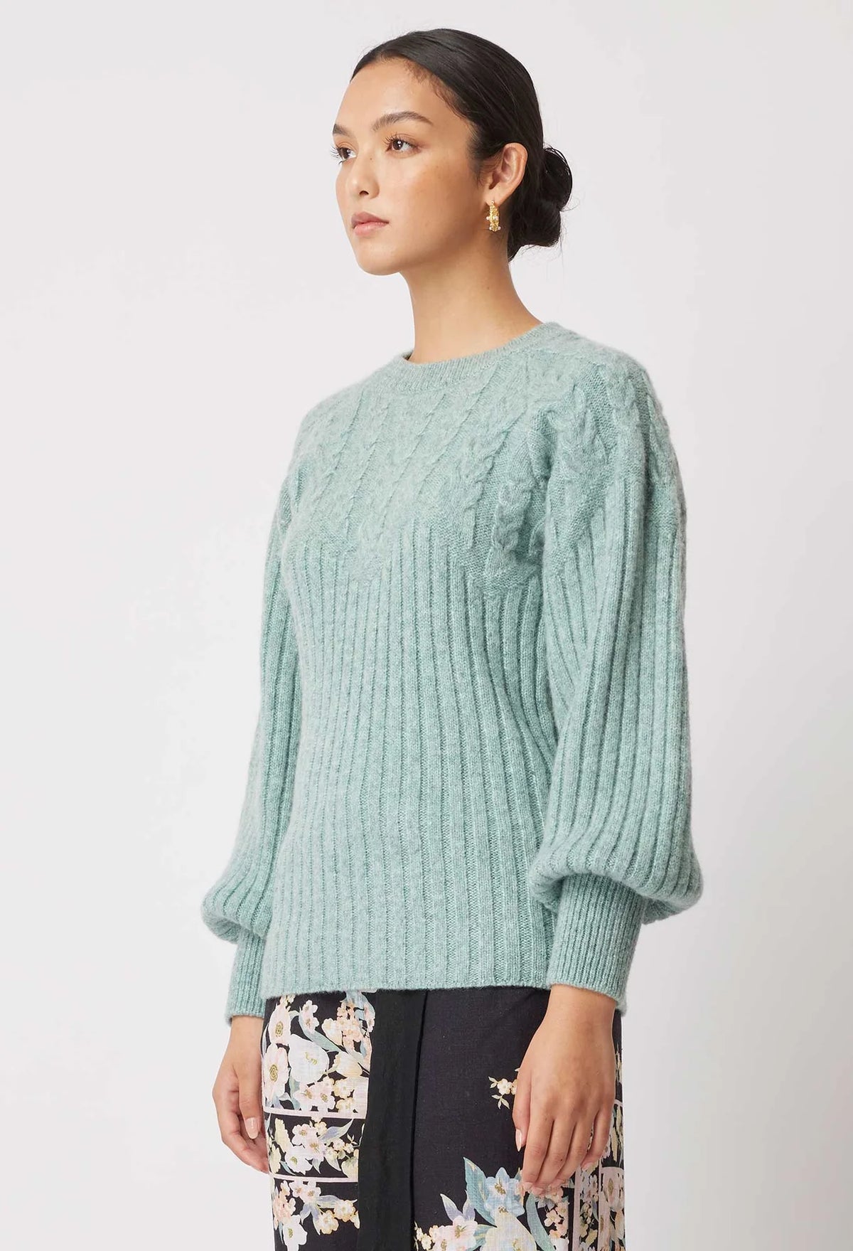 Kasbah Wool Knit in Sama Blue