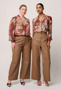 Once Was - Freya Sheer Viscose Blouse