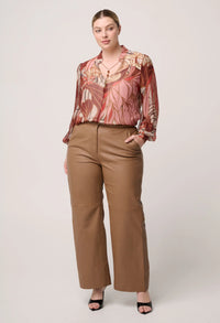 Once Was - Freya Sheer Viscose Blouse