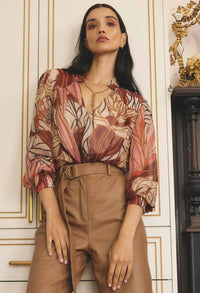 Once Was - Freya Sheer Viscose Blouse