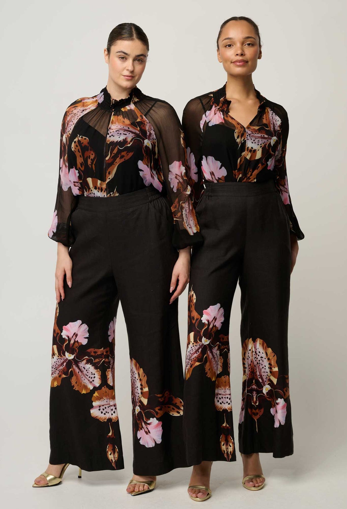 Once Was - Maris Blouse - Sunset Orchid