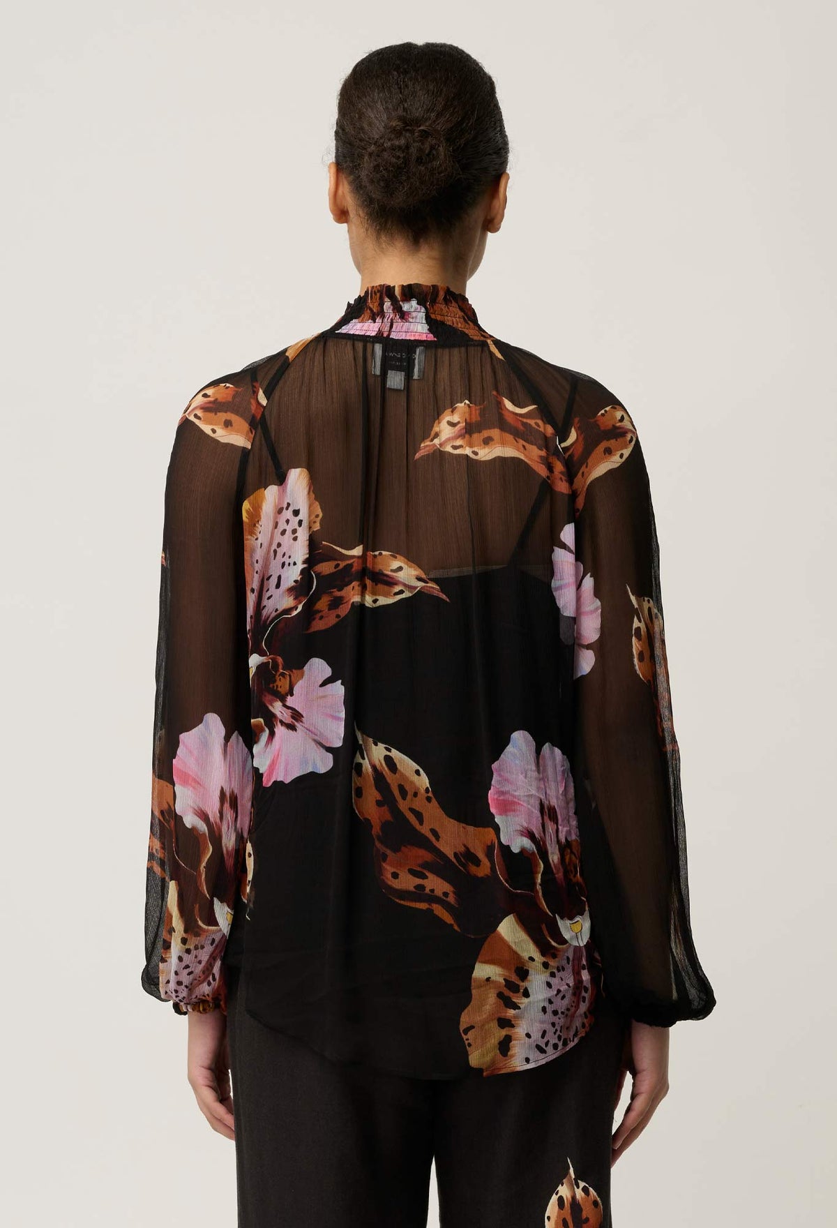 Once Was - Maris Blouse - Sunset Orchid