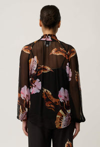 Once Was - Maris Blouse - Sunset Orchid