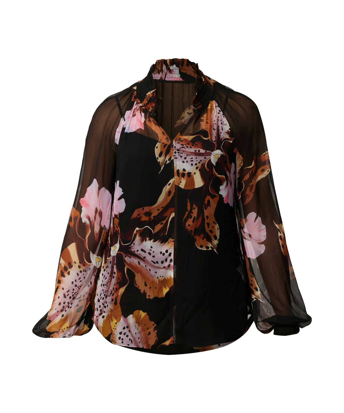 Once Was - Maris Blouse - Sunset Orchid
