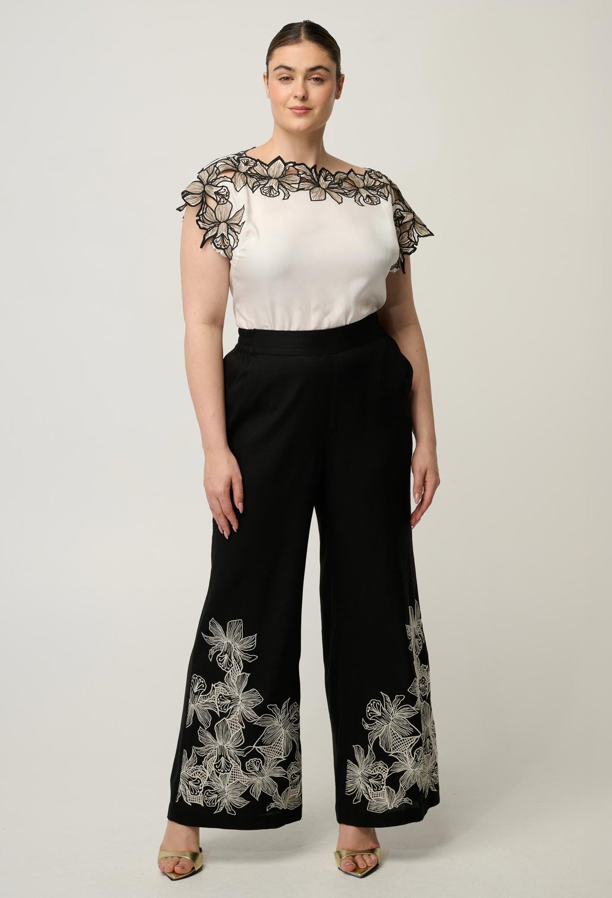 Once Was Eleanor Top Ivory - styled