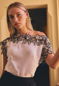 Once Was - Eleanor Top - Ivory