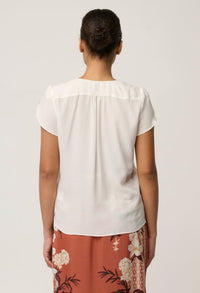 Once Was Kasia Blouse White - back