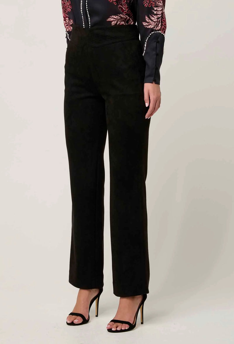 Once Was - Scarlet Faux Suede Pant