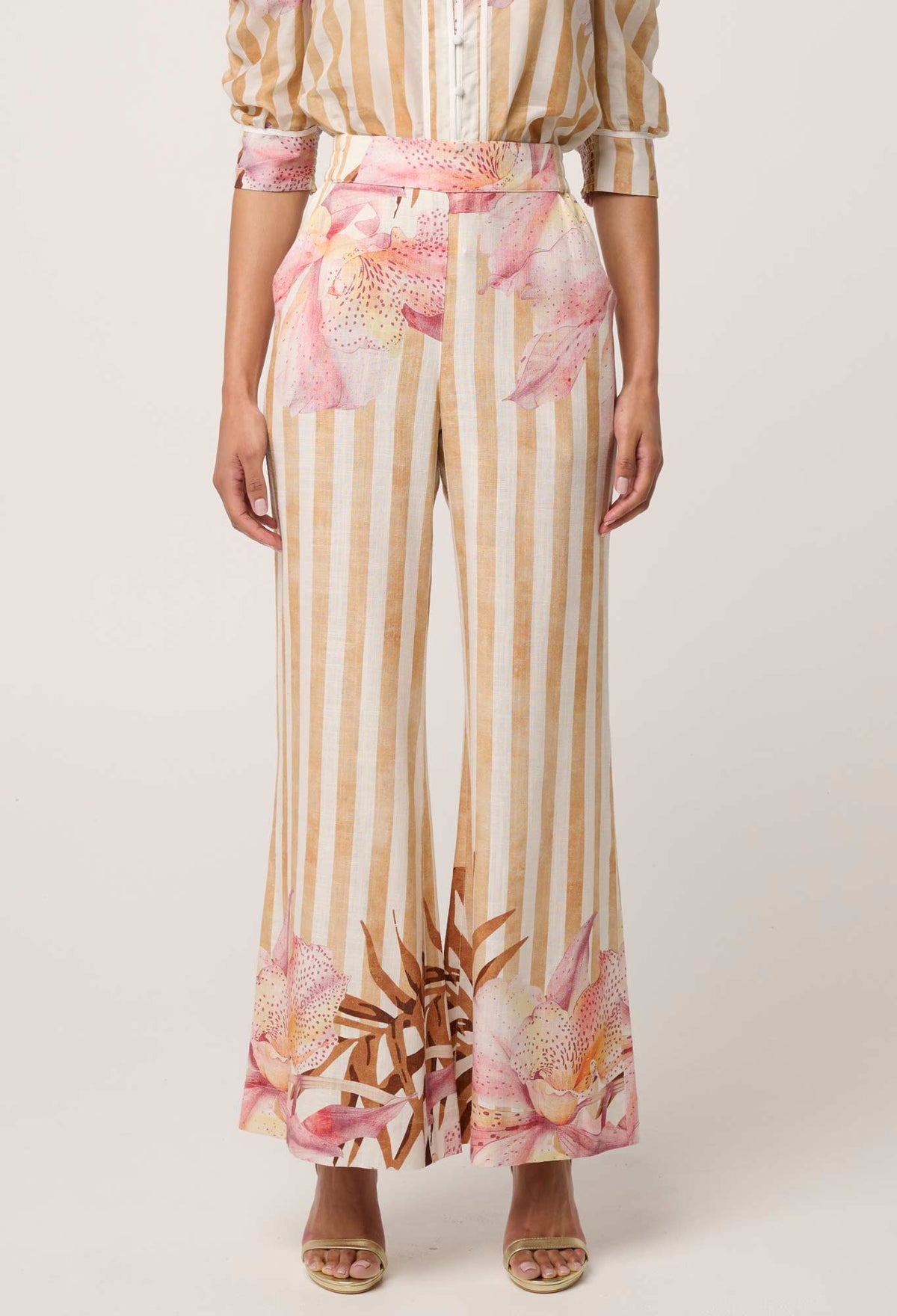 Once Was Willow Pant Golden Promenade - front