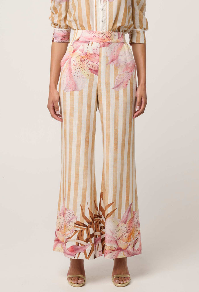 Once Was Willow Pant Golden Promenade - front