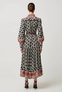Once Was - Marielle Linen Viscose Maxi Dress