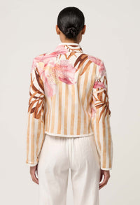 Once Was Delray Reversible Jacket - back