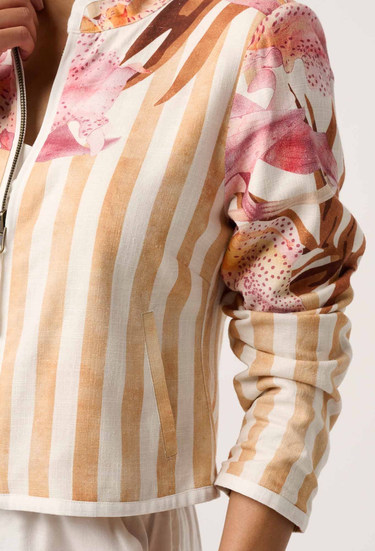 Once Was Delray Reversible Jacket - detail
