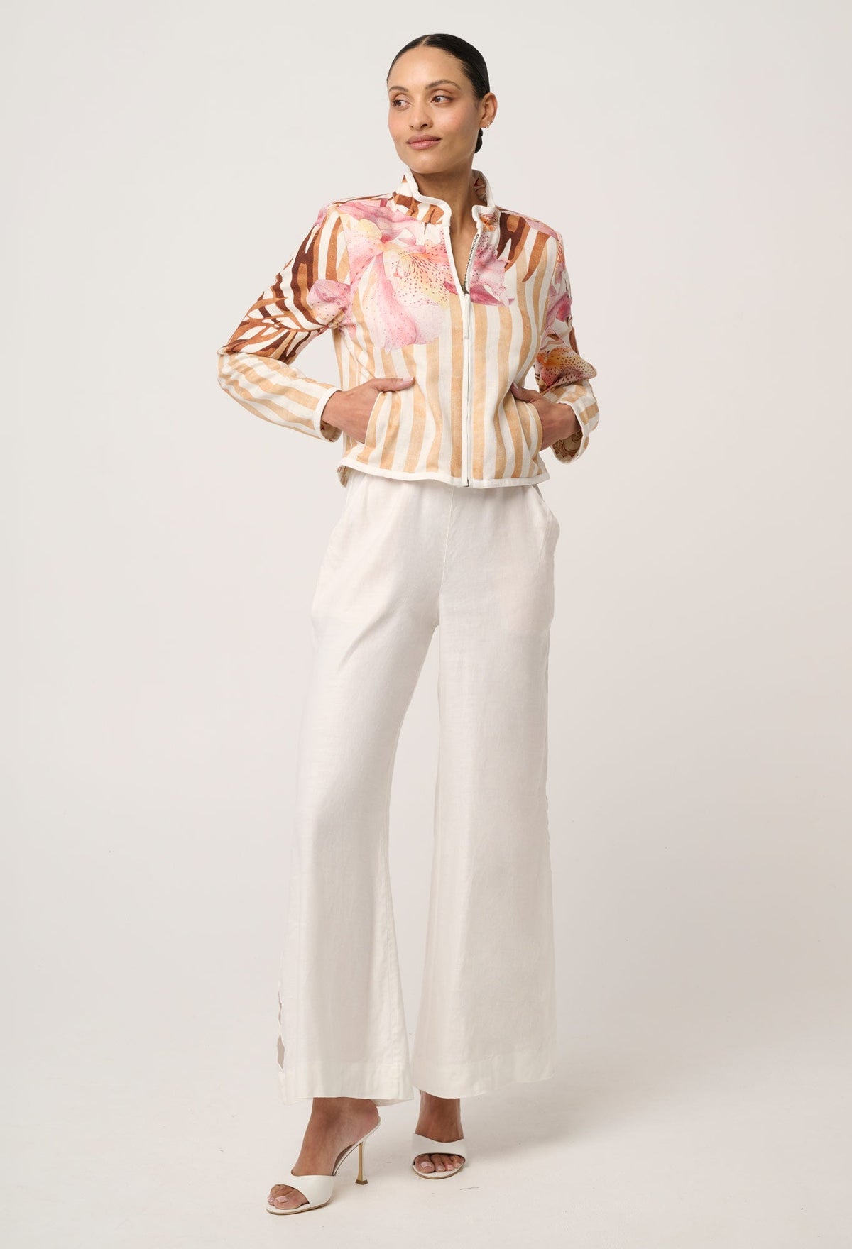 Once Was Delray Reversible Jacket - in movement