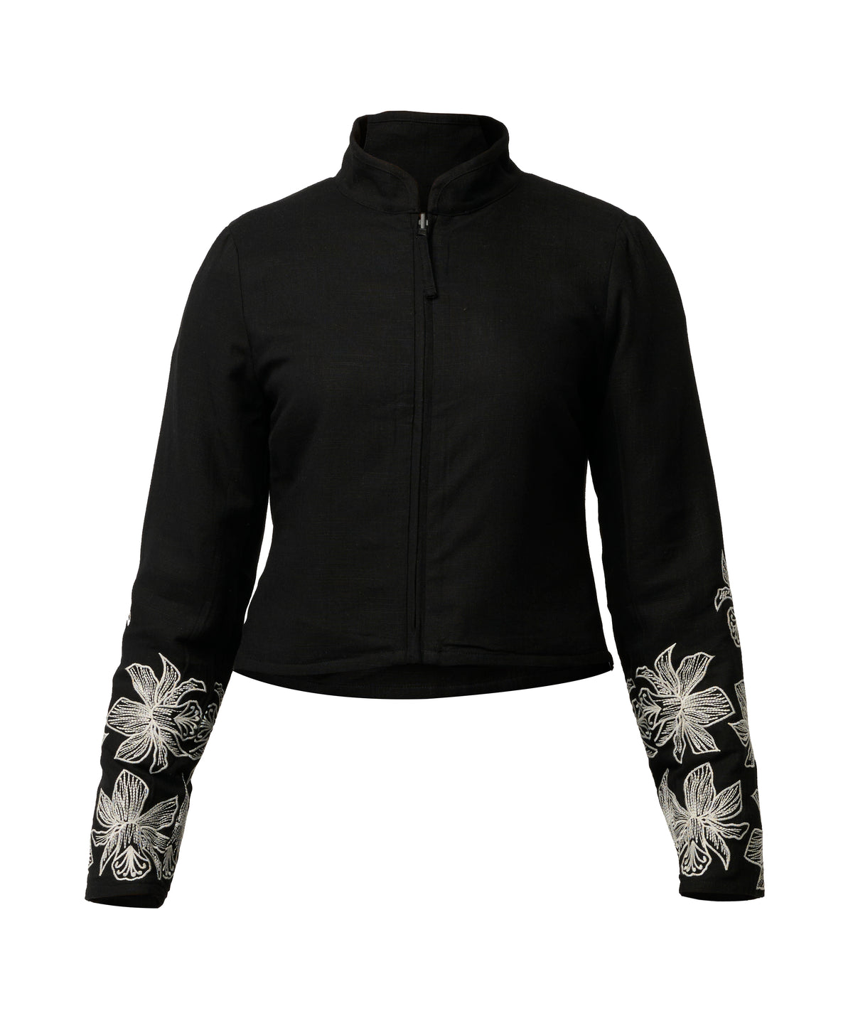 Once Was - Delray Reversible Jacket - Sunset Orchid / Noir Orchid