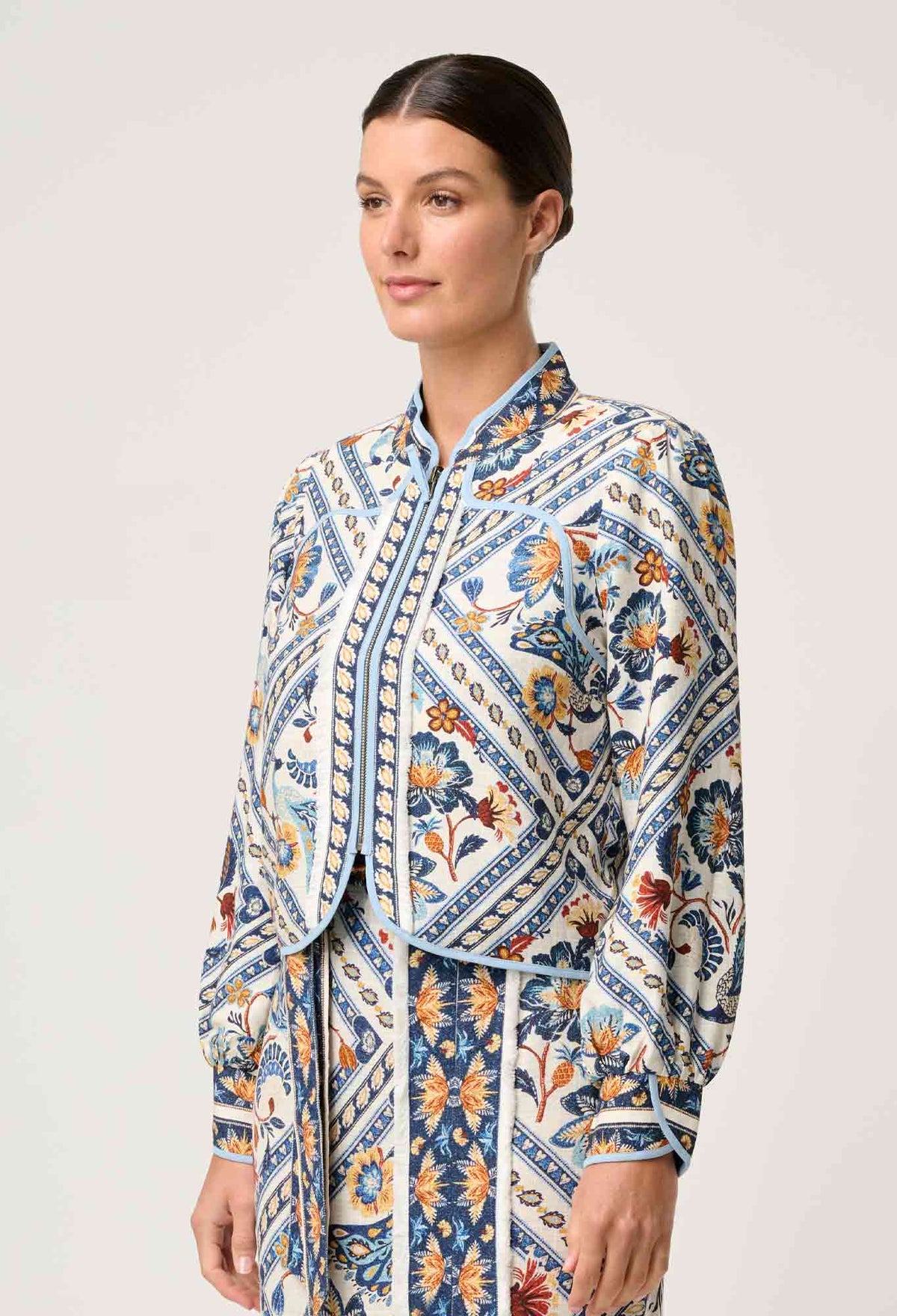 Once Was - Aurora Reversible Viscose with Tencel Fringe Jacket