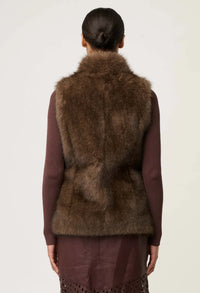 Once Was - Hazel Faux Fur Vest