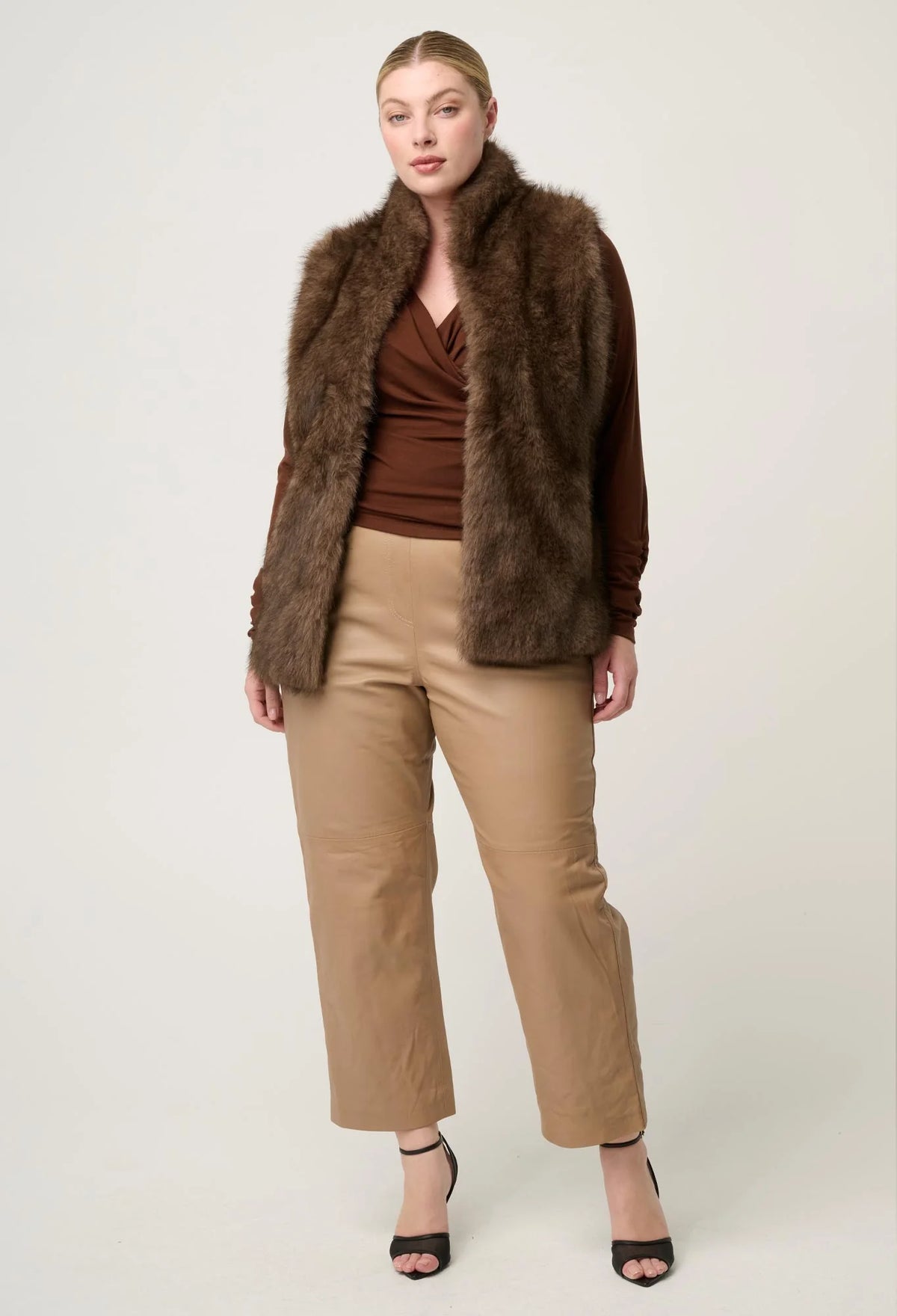 Once Was - Hazel Faux Fur Vest