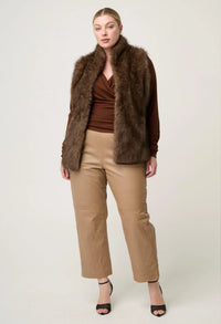 Once Was - Hazel Faux Fur Vest