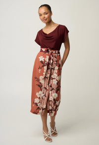 Once Was Adria Skirt Amber Vine - in movement