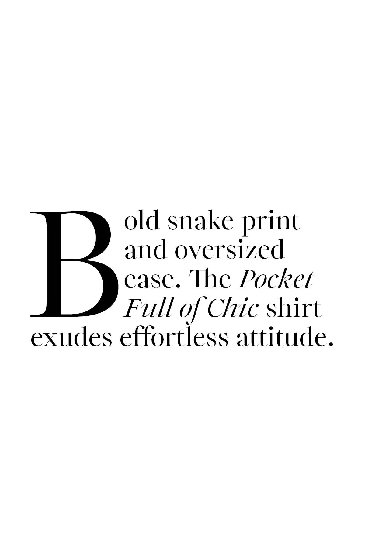 Coop - Pocket Full of Chic Shirt