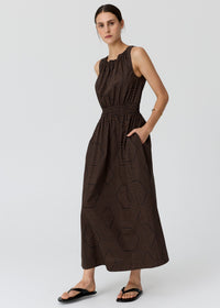 POL Trellis Tank Dress side