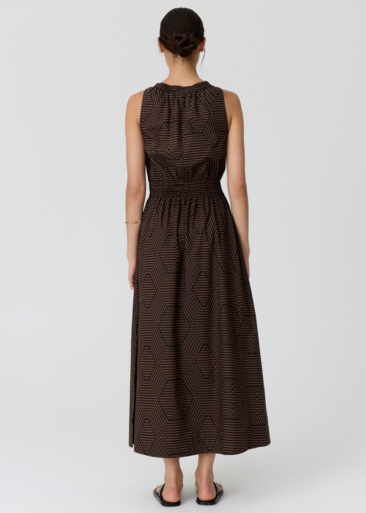 POL Trellis Tank Dress detail