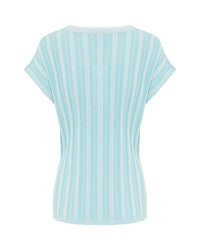 Amelia Top - Ice Blue