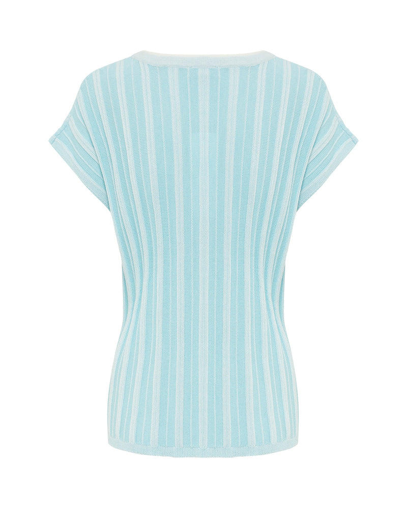 Amelia Top - Ice Blue